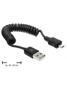KABEL USB AM-MICRO 2.0 SPIRALA 20-60CM DELOCK - nr 6