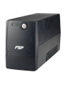 Fortron FSP Line Interactive UPS FP-600/ 600VA, 360W/ AVR/ 2 Schuko Output Sockets - nr 13