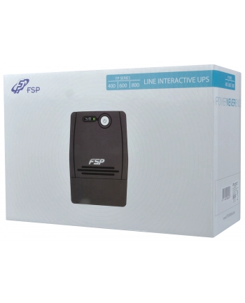 Fortron FSP Line Interactive UPS FP-800/ 800VA, 480W/ AVR/ 2 Schuko Output Sockets