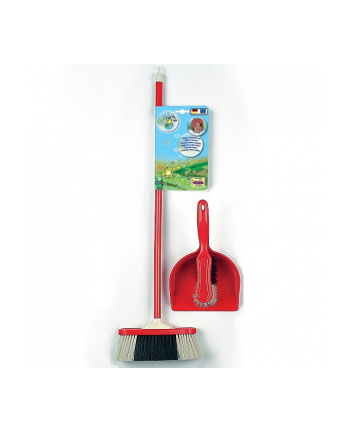 KLEIN Zestaw do zamiatania czerwony