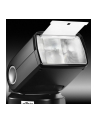 Metz 52 AF-1digital for Canon, Detail metal base, USB port, Swivel reflector, Flip-out reflector card, Display - nr 10