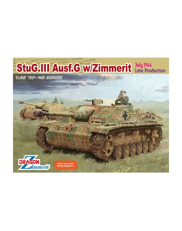 DRAGON Strug.III Ausf. G Late wzimmerit główny