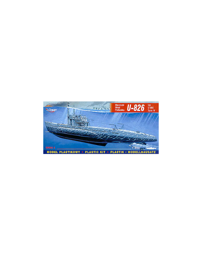MIRAGE Niemiecki Okręt Podwodny U826 główny