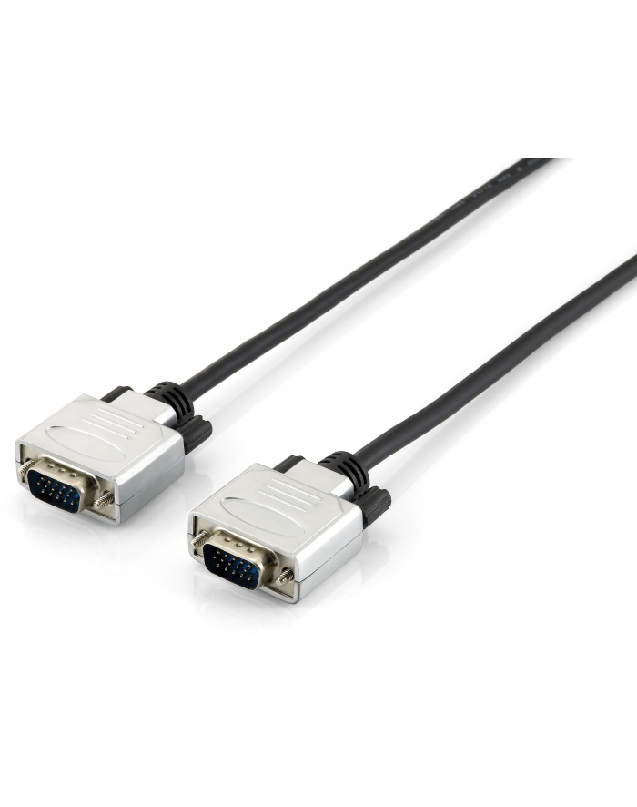 KABEL DO MONITORA HD 15M/M HQ15M EKRAN+FERRYT BLACK główny