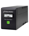 Power Walker UPS Line-Interactive 600VA 3x IEC C13, PURE SINE, RJ11/RJ45,USB,LCD - nr 4