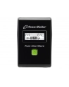 Power Walker UPS Line-Interactive 600VA 3x IEC C13, PURE SINE, RJ11/RJ45,USB,LCD - nr 15