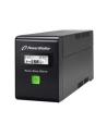 Power Walker UPS Line-Interactive 600VA 3x IEC C13, PURE SINE, RJ11/RJ45,USB,LCD - nr 3