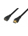 Assmann Kabel przedłużający 3D Eth. HDMI A/M-A/F 2m - nr 1