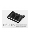 Cooler master notebook cooler ''Notepal U2 PLUS'' for up to 17'' nb, 2x80 mm  fan - nr 16