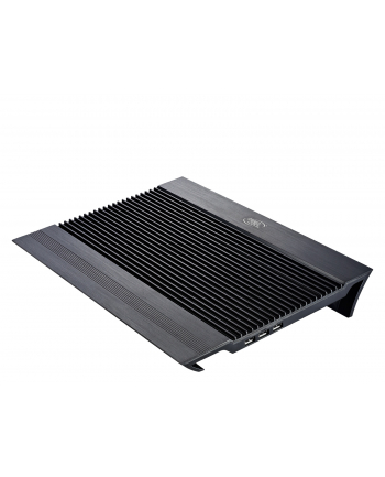 Deepcool Notebook cooler N8 black up to 17'' nb, 1x140mm black fan, pure aluminium panel provides exellent performance