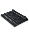 Deepcool Notebook cooler N8 black up to 17'' nb, 1x140mm black fan, pure aluminium panel provides exellent performance - nr 16