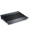 Deepcool Notebook cooler N8 black up to 17'' nb, 1x140mm black fan, pure aluminium panel provides exellent performance - nr 17