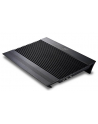 Deepcool Notebook cooler N8 black up to 17'' nb, 1x140mm black fan, pure aluminium panel provides exellent performance - nr 1