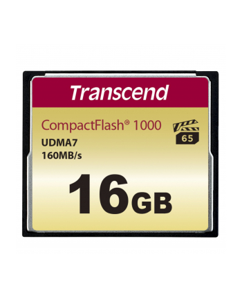 Transcend karta pamięci 16GB Compact Flash 1000x