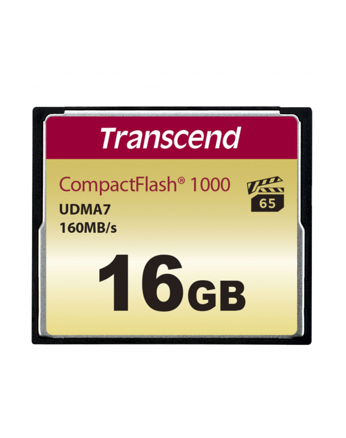 Transcend karta pamięci 16GB Compact Flash 1000x główny