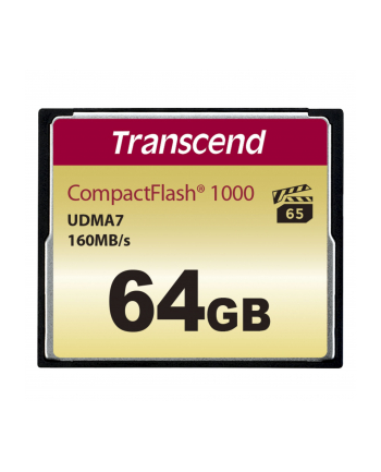 Transcend karta pamięci 64GB Compact Flash 1000x