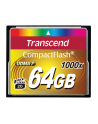 Transcend karta pamięci 64GB Compact Flash 1000x - nr 1