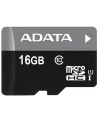ADATA karta pamięci micro SDHC UHS-I 16GB (Video Full HD)+ SDHC Adapter - nr 16