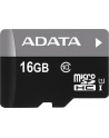 ADATA karta pamięci micro SDHC UHS-I 16GB (Video Full HD)+ SDHC Adapter - nr 18