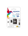 ADATA karta pamięci micro SDHC UHS-I 16GB (Video Full HD)+ SDHC Adapter - nr 21