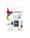 ADATA karta pamięci micro SDHC UHS-I 32GB (Video Full HD)+ SDHC Adapter - nr 19