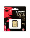 Kingston karta pamięci SDHC 32GB SDHC Class10 UHS-I Ultimate (transfer do 60MB/s - nr 10
