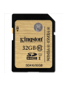 Kingston karta pamięci SDHC 32GB SDHC Class10 UHS-I Ultimate (transfer do 60MB/s - nr 24