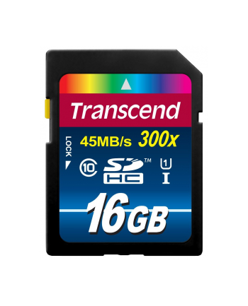 Transcend karta pamięci SDHC 16GB Class 10 UHS-I