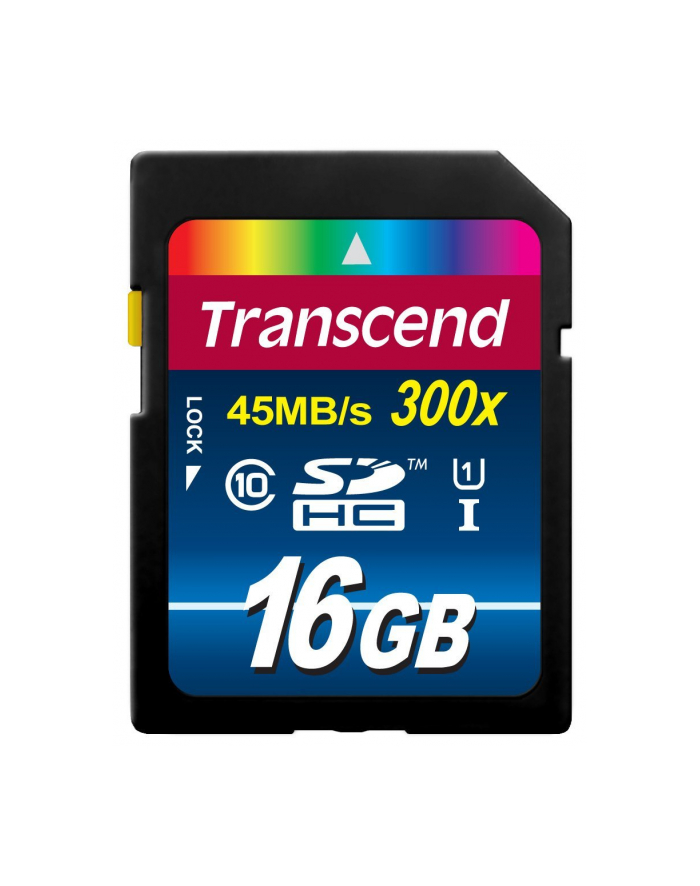 Transcend karta pamięci SDHC 16GB Class 10 UHS-I główny