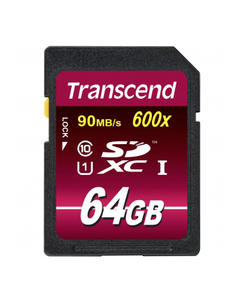 Transcend karta pamięci SDHC 64GB Class 10 UHS-I