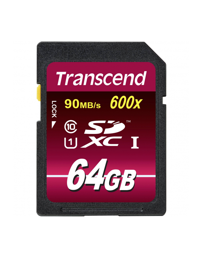 Transcend karta pamięci SDHC 64GB Class 10 UHS-I główny