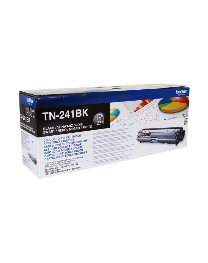 Toner Brother TN241 black | 2500 str | HL-3140CW/3150/3170/DCP-9020/MFC-9140CDN główny