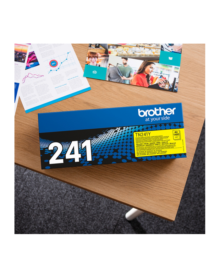 Toner Brother TN241 yellow | 1400 str| HL-3140CW/3150/3170/DCP-9020/MFC-9140CDN główny