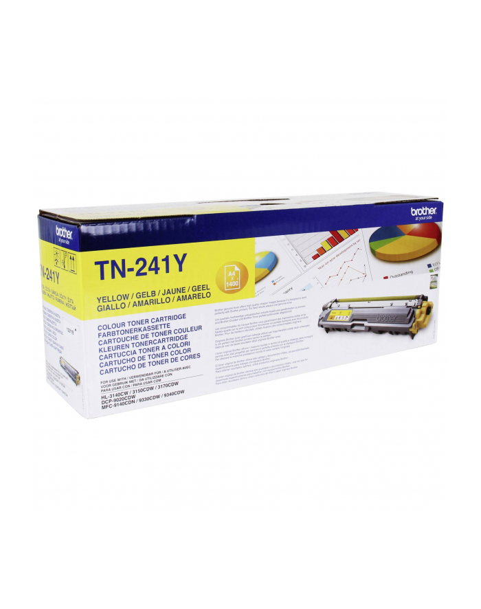 Toner Brother TN241 yellow | 1400 str| HL-3140CW/3150/3170/DCP-9020/MFC-9140CDN główny