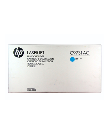 Toner HP cyan | 12000pgs | ColorLaserJet5500 | contract