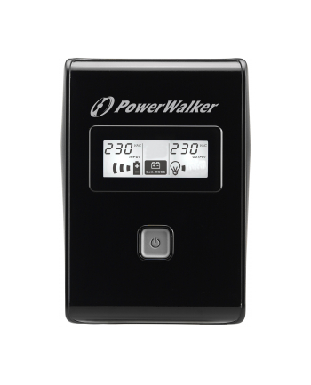Power Walker UPS Line-Interactive 850VA 2x SCHUKO, RJ11, USB, LCD
