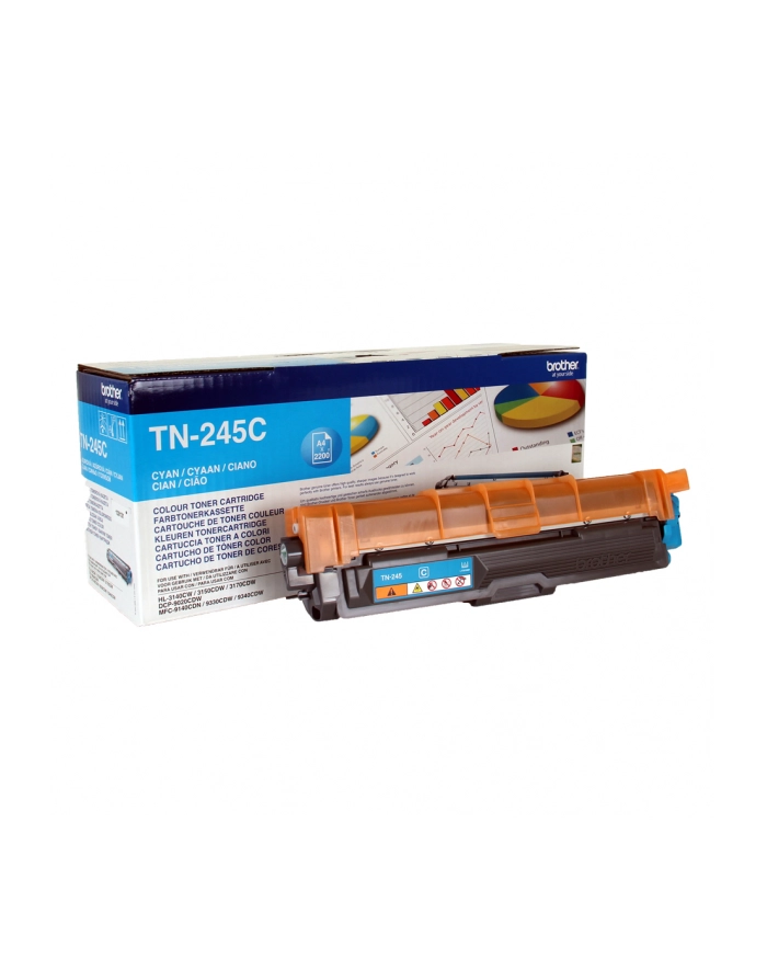 Toner Brother TN245 cyan | 2200 str | HL-3140CW/3150/3170/DCP-9020/MFC-9140CDN główny
