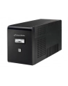 Power Walker UPS Line-Interactive 1500VA 2x SCHUKO, 2x IEC, RJ11/RJ45, USB, LCD - nr 9