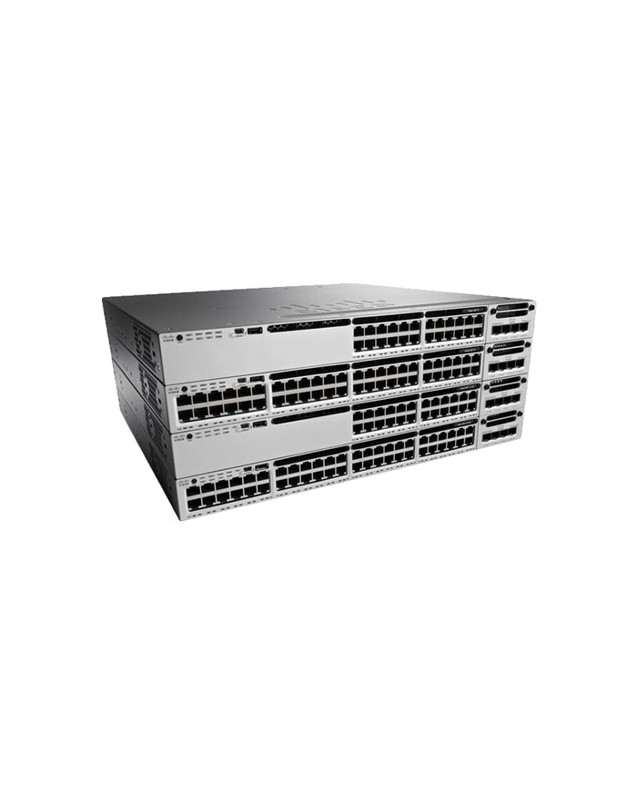 Cisco Catalyst 3850 24 Port 10/100/1000 PoE+, 715W AC PS, IP Services główny