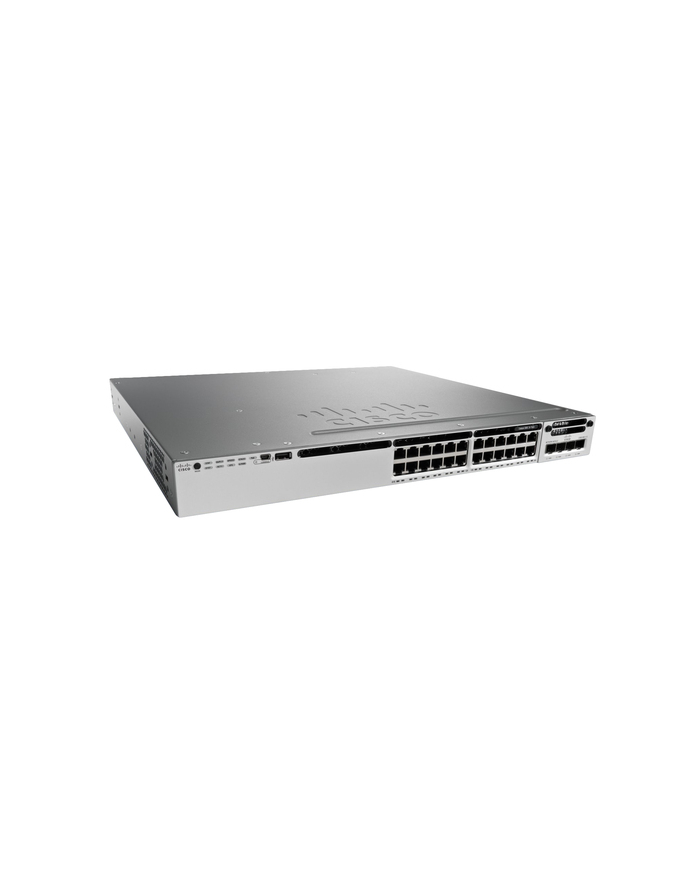 Cisco Catalyst 3850 24 Port 10/100/1000 PoE+, 715W AC PS, LAN Base główny