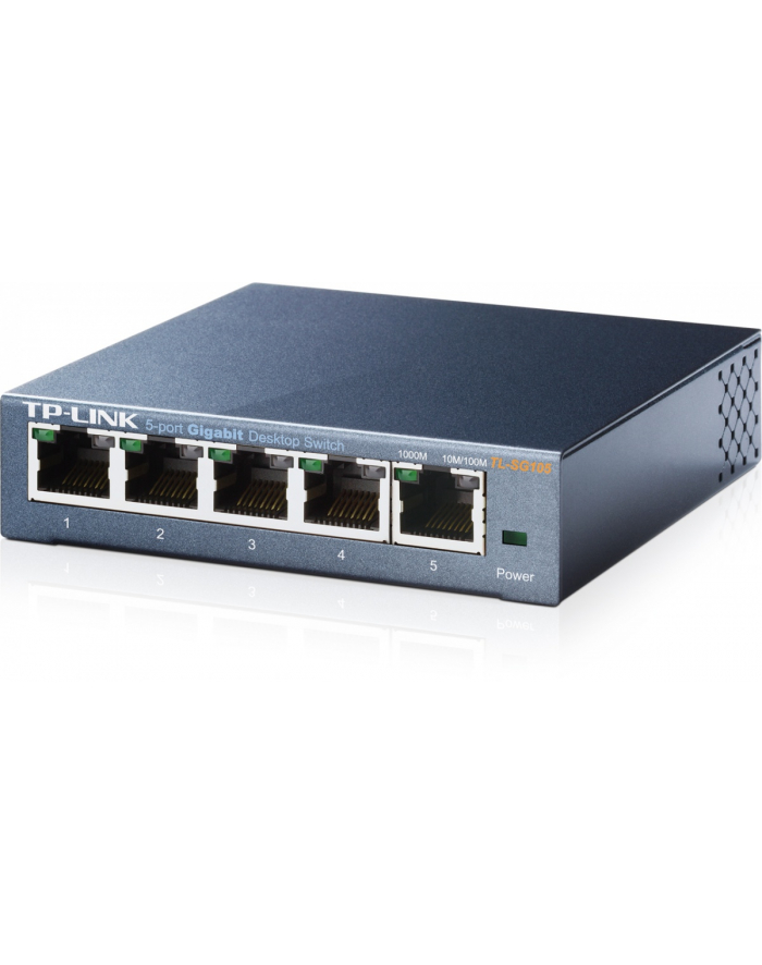 TP-Link TL-SG105 Switch 5x10/100/1000Mbps, Metal case, IEEE 802.1p QoS główny
