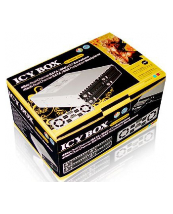 ICY BOX Back Plane,4x2,5''(9-15mm wys.) SAS&SATA w 1 x 5,25''