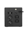 UPS POWER WALKER LINE-I 1000VA 2xPL + 2xIEC RJ/USB LCD - nr 7