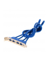 Gniazdo 4xUSB 3.0 na śledziu - nr 22