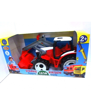 LENA Traktor z łyżką koparki 107 cm red