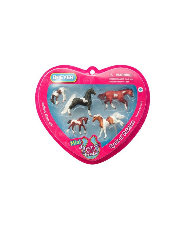 BREYER Mini koniki w serduszku 5 szt. główny