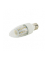 Whitenergy żarówka LED | E27| 60 SMD3528| 3.5W| 230V| ciepła biała| świeczka C35 - nr 1