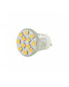 Whitenergy żarówka LED | GU10 | 12 SMD5050 | 2W | 230V| ciepła biała| refl. MR11 - nr 1