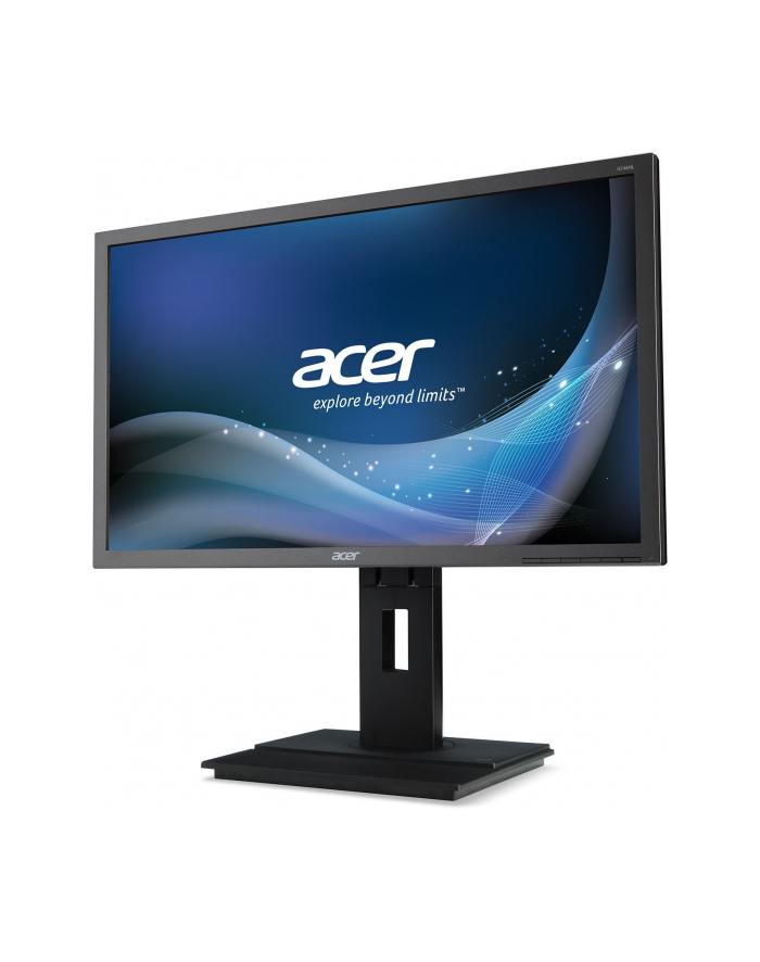 Acer LED B246HLymdpr 24'' 16:9 FHD 5ms 100M:1 DVI DP HAS pivot grey TCO6.0 główny