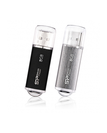 ULTIMA II-I SERIES 8GB USB 2.0 LED/BLACK/ALUMINIUM